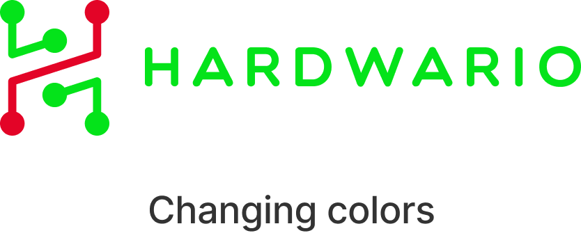 Do not alter the brand colors