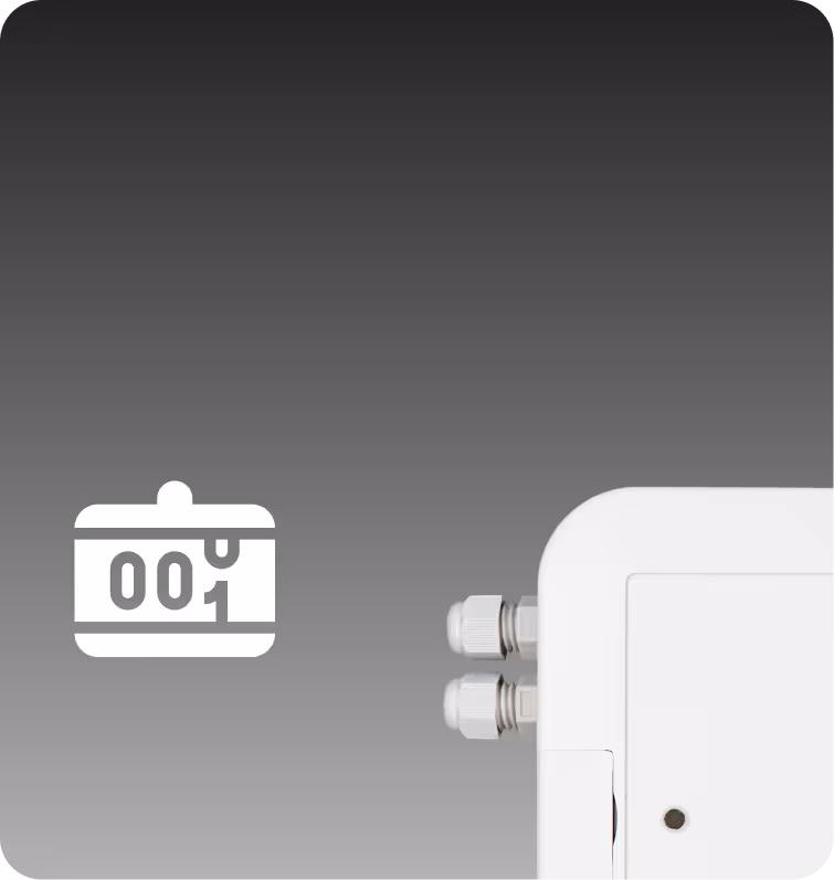 Digital input trigger and counter