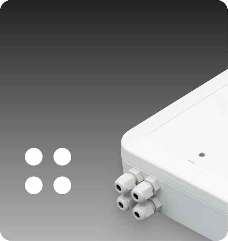 Four input channels on one device
