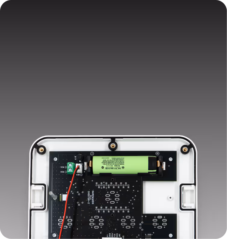 Backup battery for emergencies