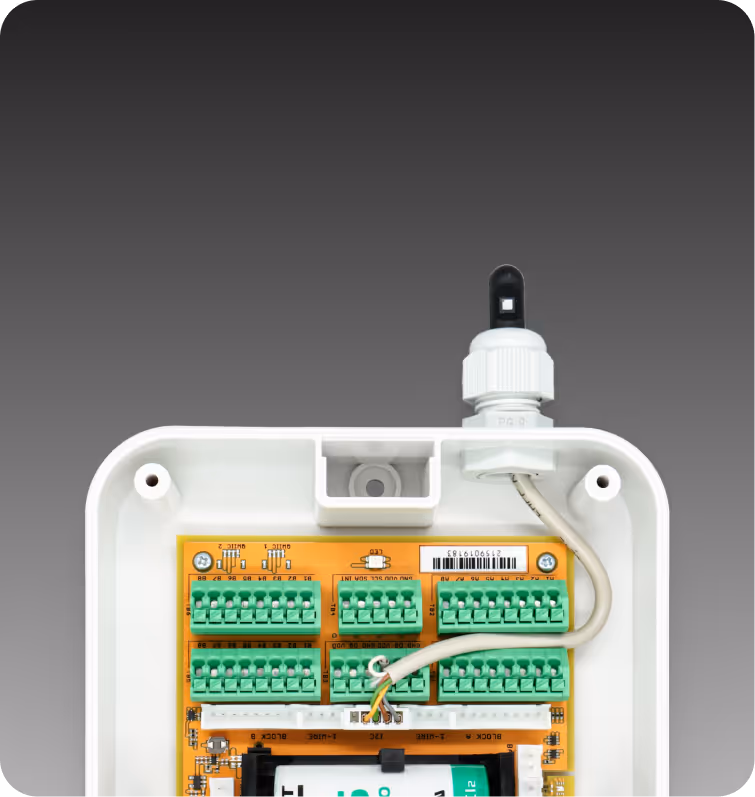 External sensor support