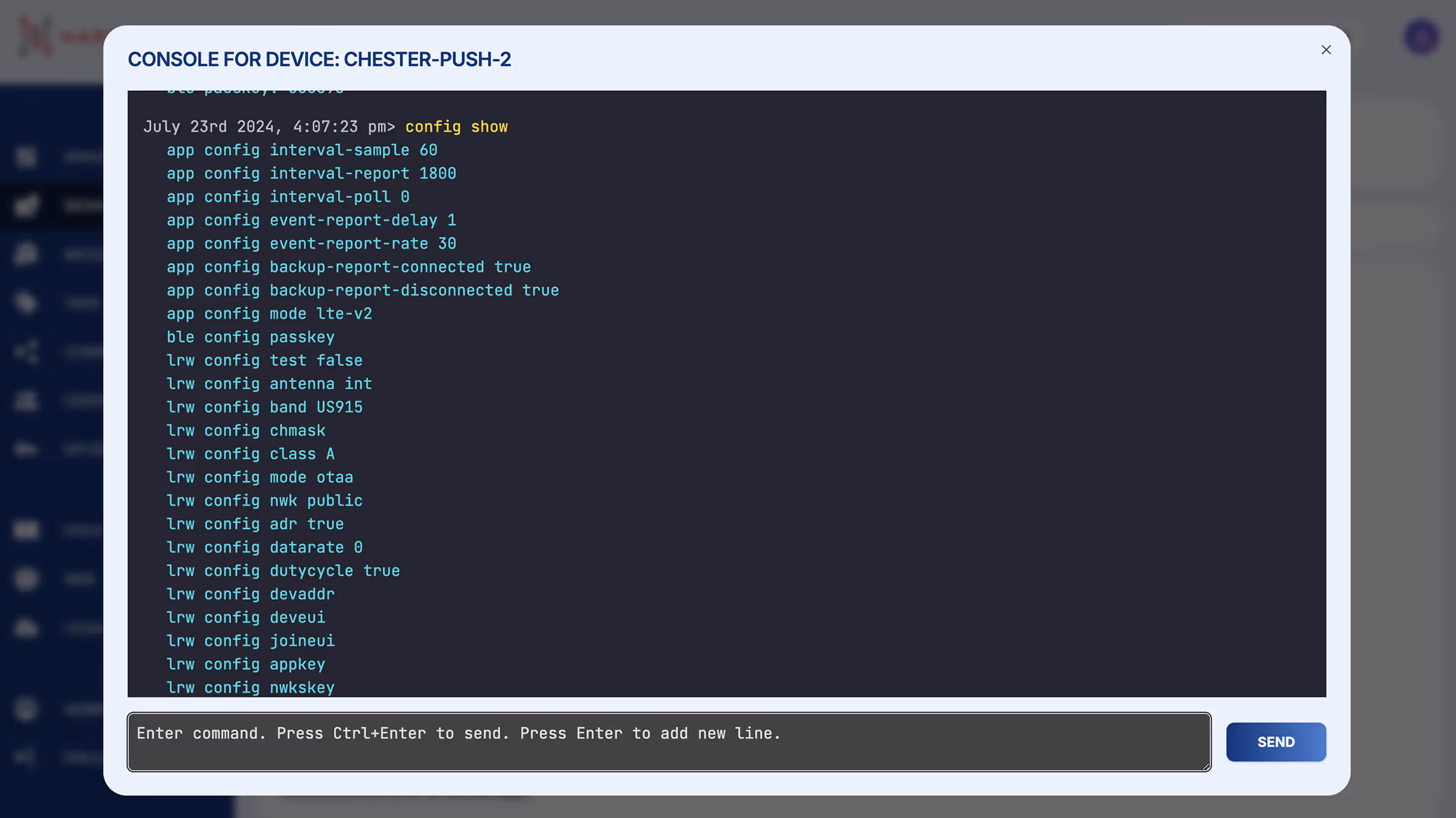 Remote console