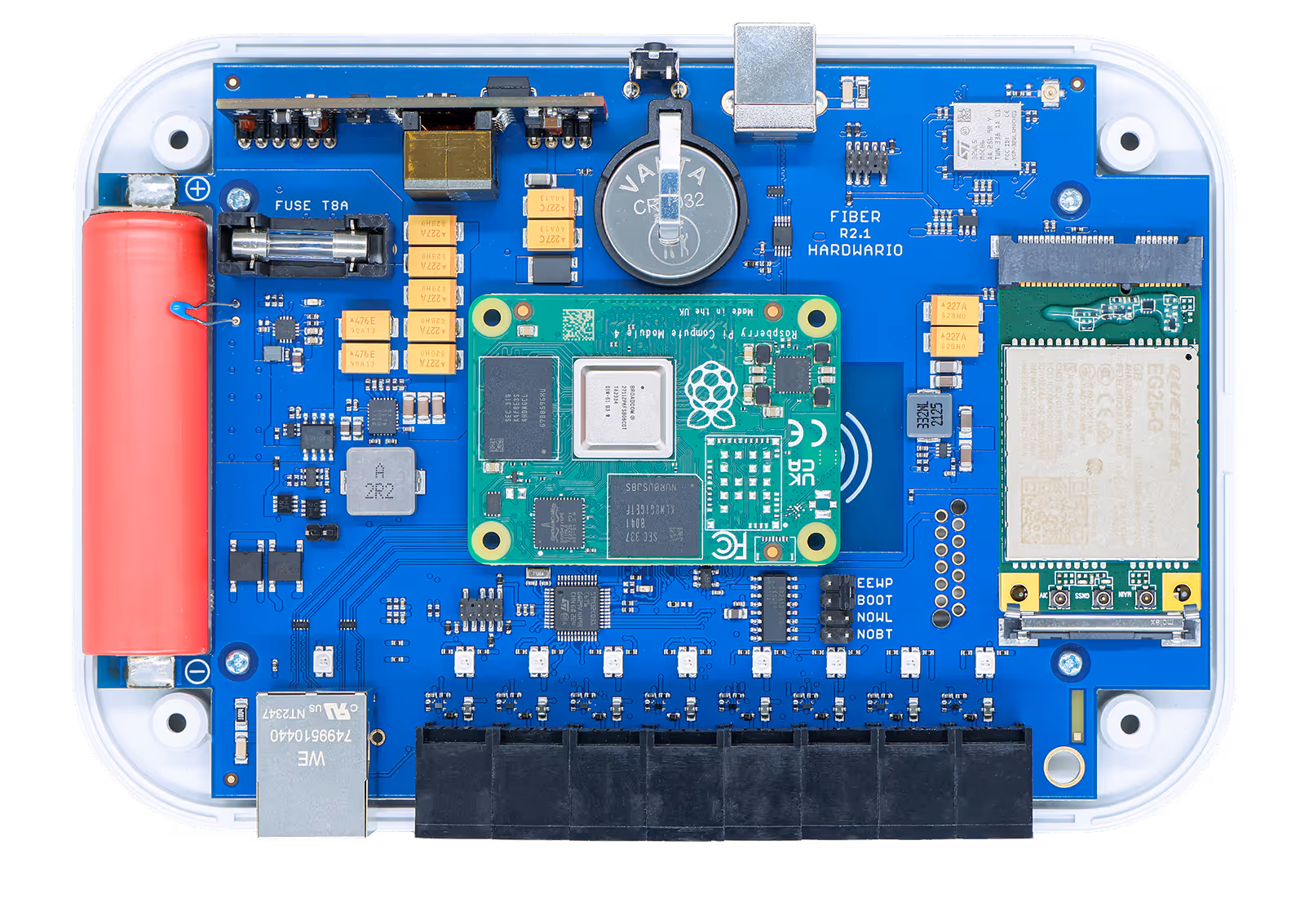 Ethernet, WiFi, LTE, and ISM Radio