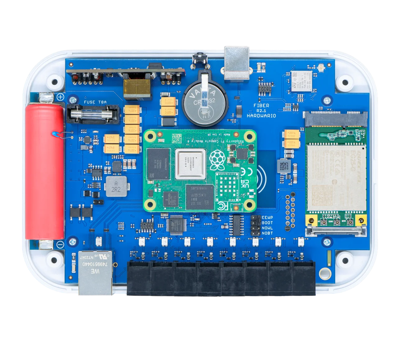 Powered by Raspberry Pi CM4